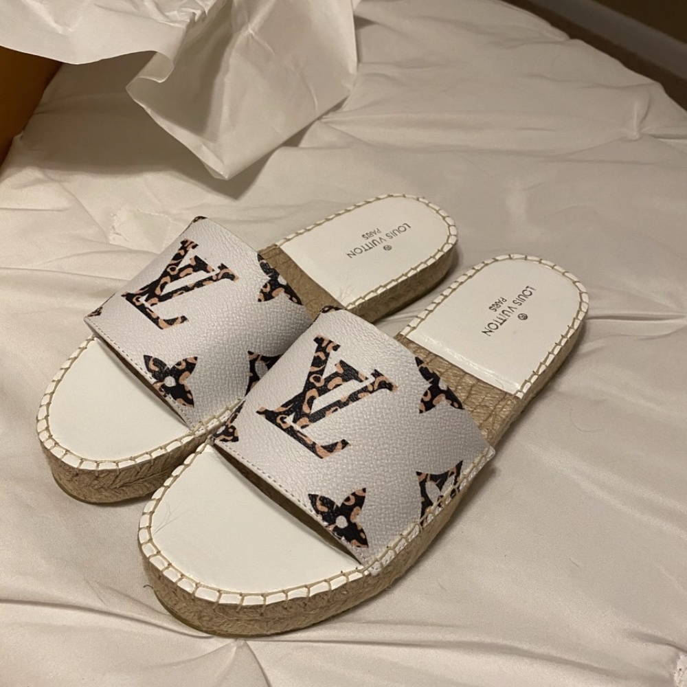 Authentic Louis Vuitton sandals